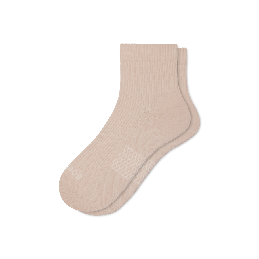 Women's Modern Rib Quarter Socks - Light Shift Cushion