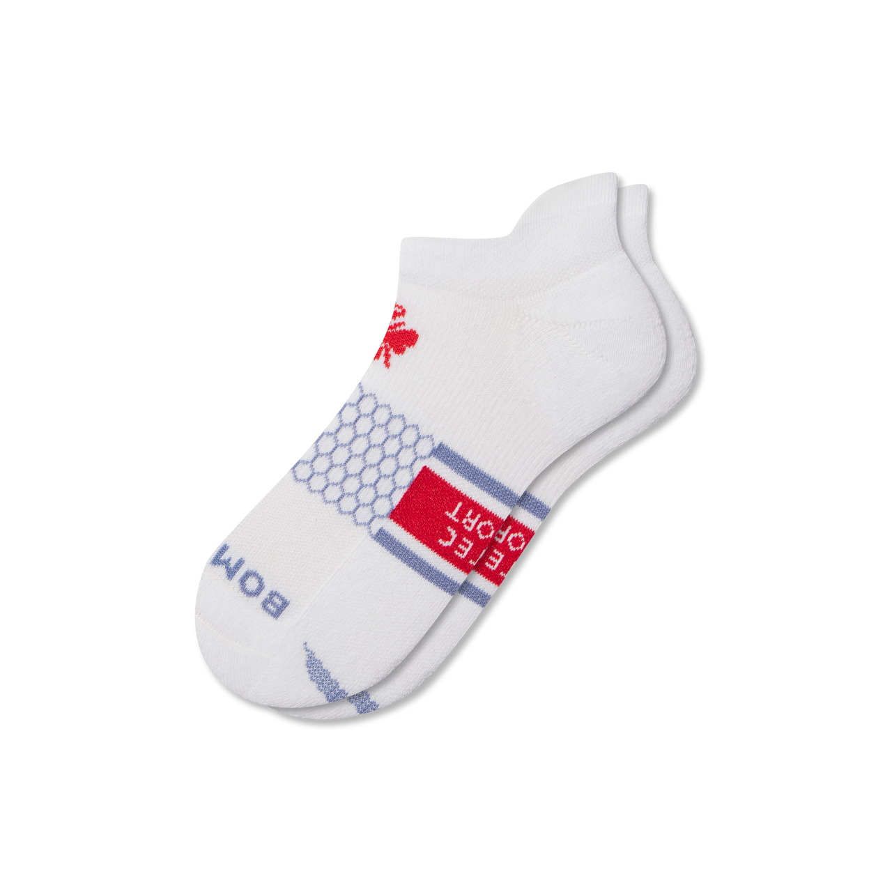 All-Purpose Performance Ankle Socks - crimson L [10058]