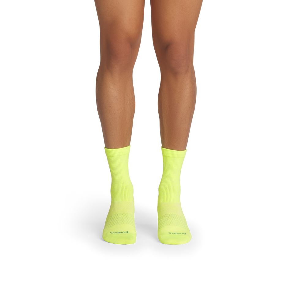 UltraLite Sport Half Calf Socks - neon yellow MO1 [10074]