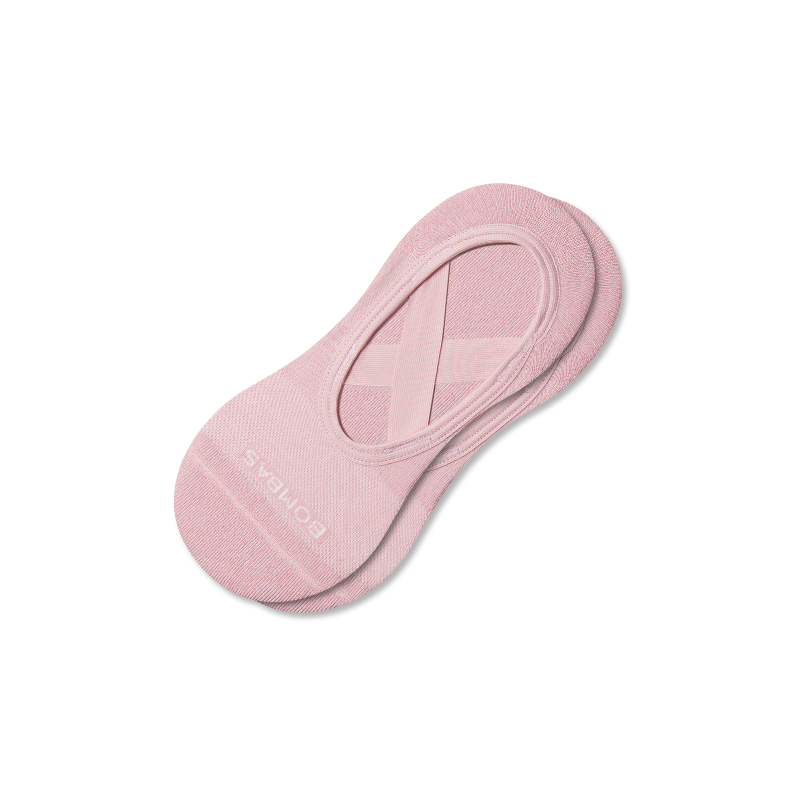 Studio Gripper Ballet No Show Socks - spanish rose L [10119]