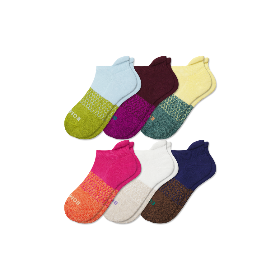Youth Marl Ankle Sock 6-Pack - Light Everyday Rotation