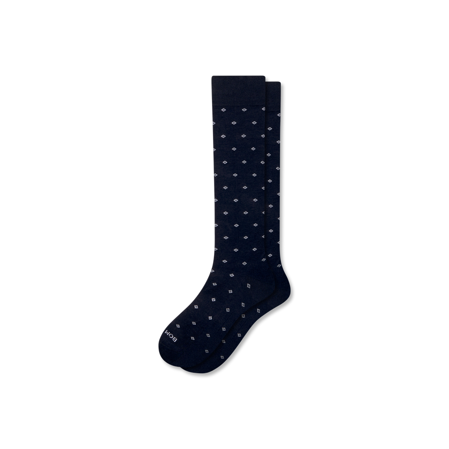 Men's Dress Over the Calf Socks - Cozy Everyday Rotation