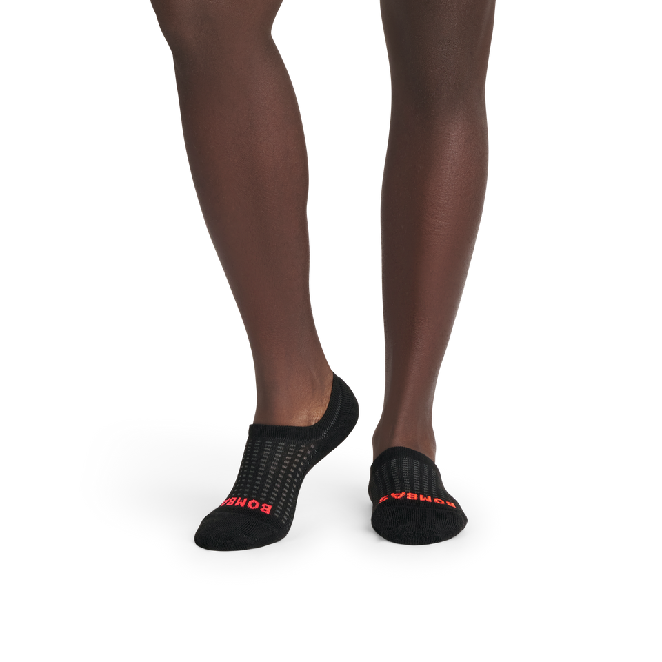Performance Cushioned No Show Socks - black MO1 [10337]