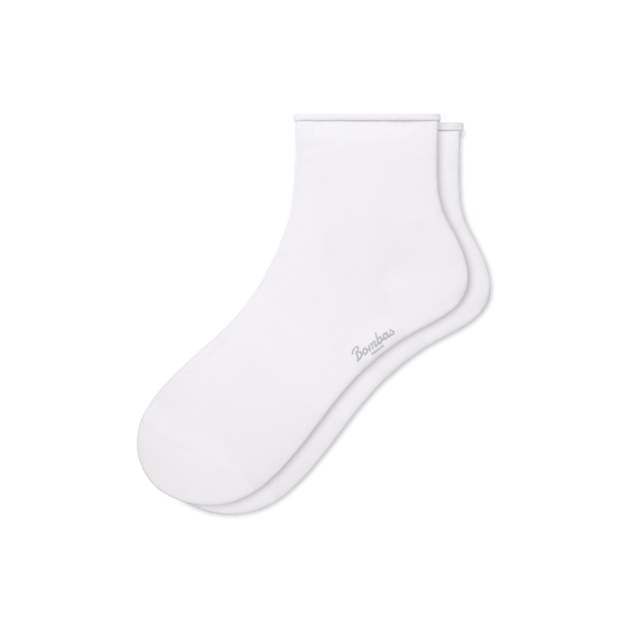 Women’s Roll Top Quarter Socks - Trail Travel Move