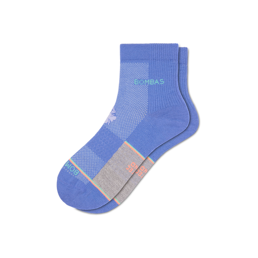 Women's UltraLite Sport Merino Wool Blend Quarter Socks - Steady Studio Fit
