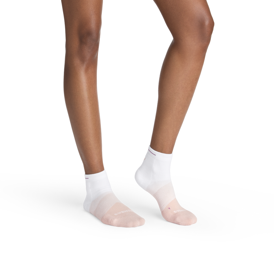 Run Quarter Socks - pink shadow WO1 [10451]
