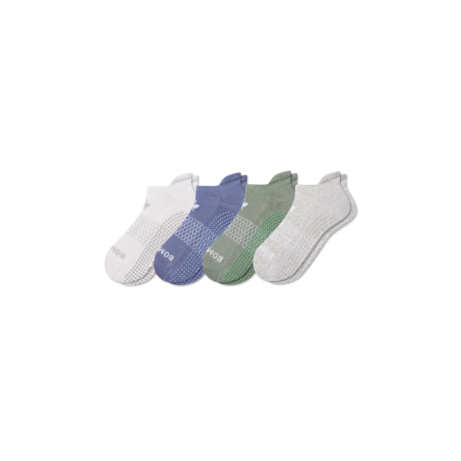 Gripper Ankle Socks - Oyster Sage Mix L [10553]