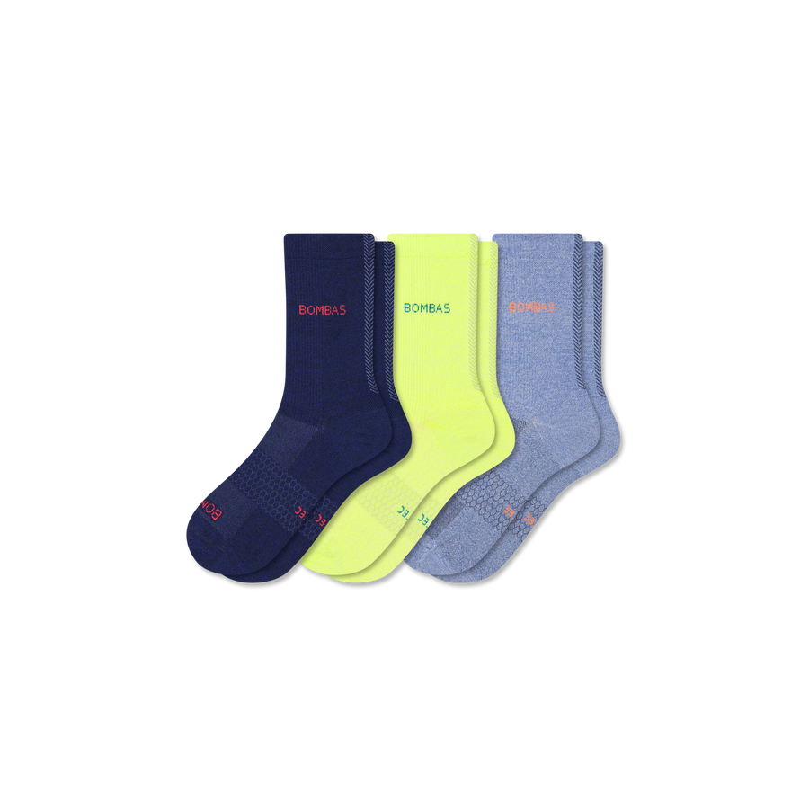 Women's UltraLite Sport Half Calf Sock 3-Pack - Active School Step