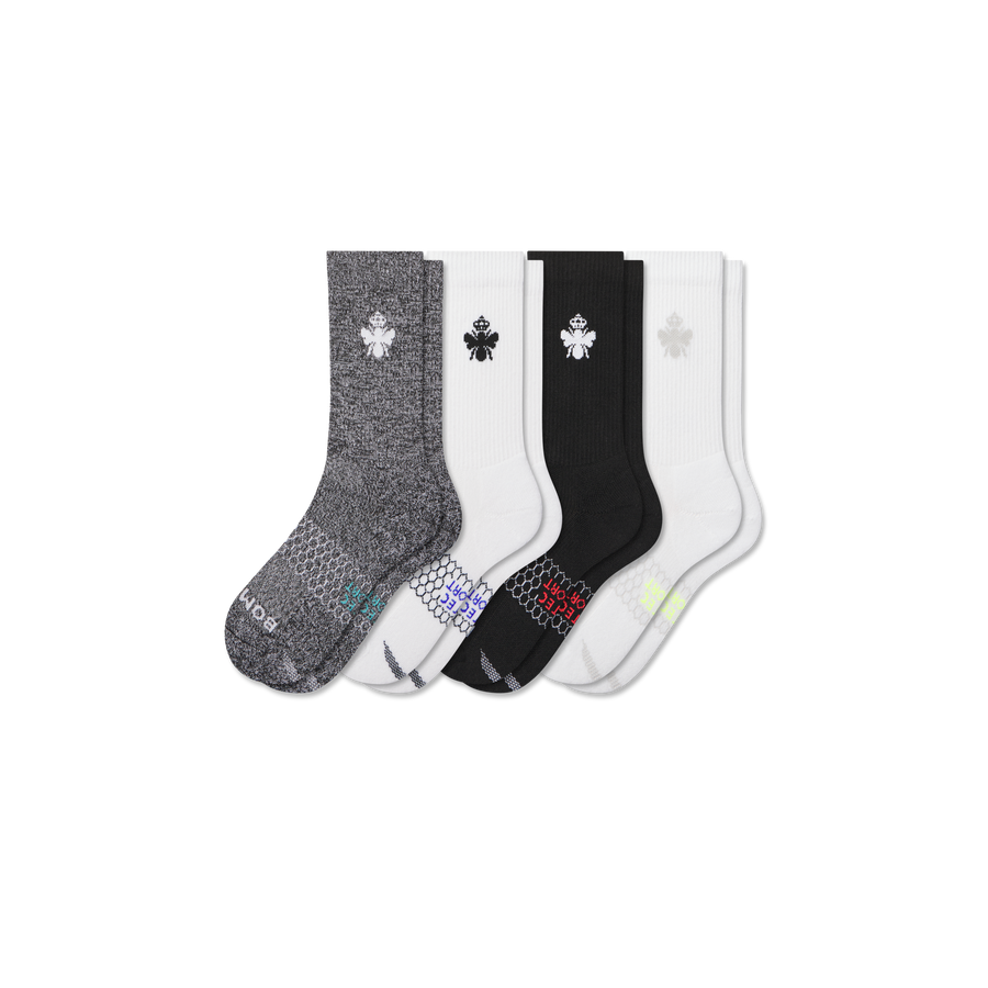 Youth All Sport Calf Sock 4-Pack - Easy Everyday Support