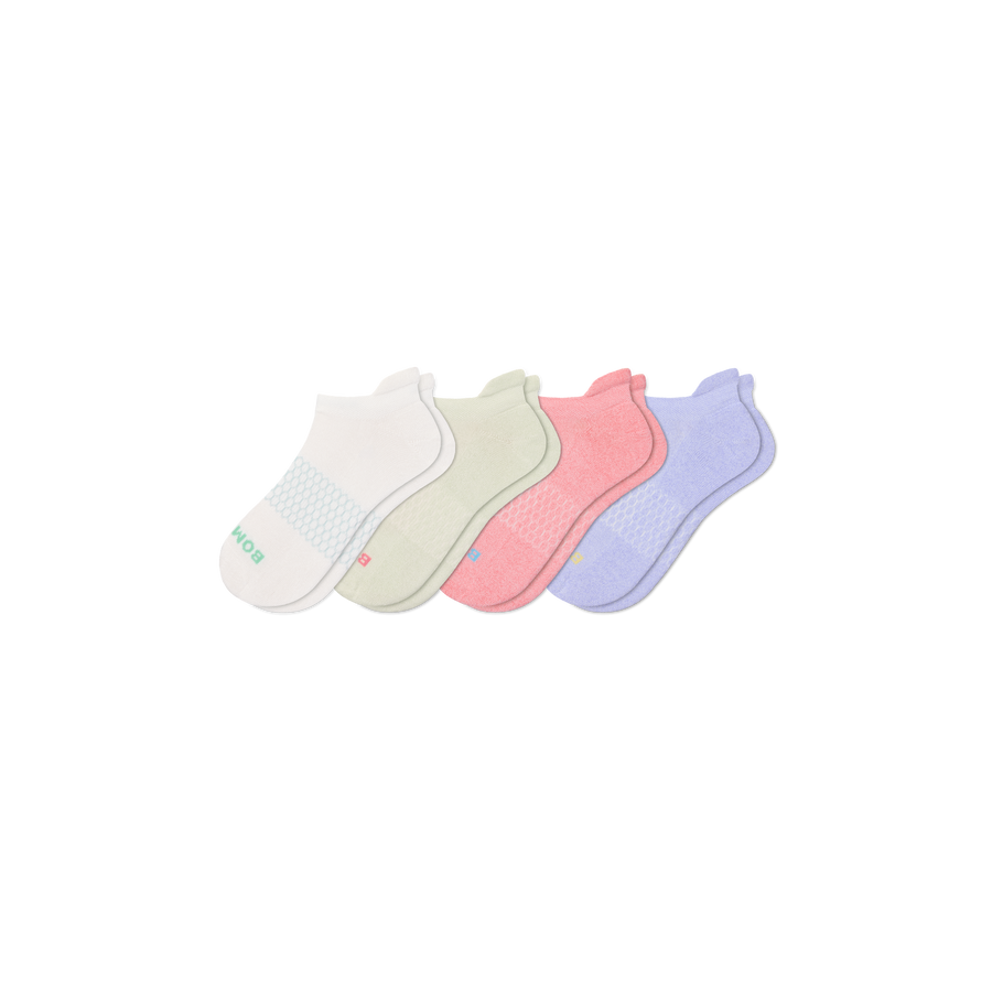Women's Solids Ankle Sock 4-Pack - Comfort Trail Fit