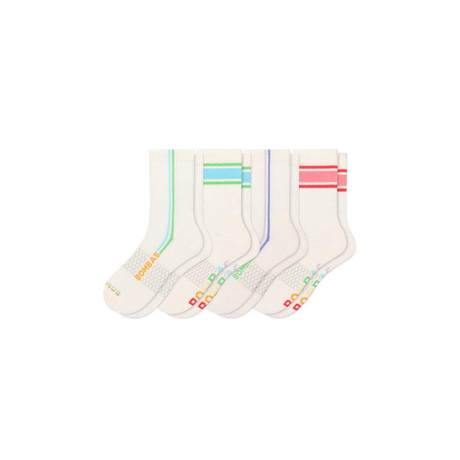Pride Half Calf Sock 4-Pack - Classic Everyday Step