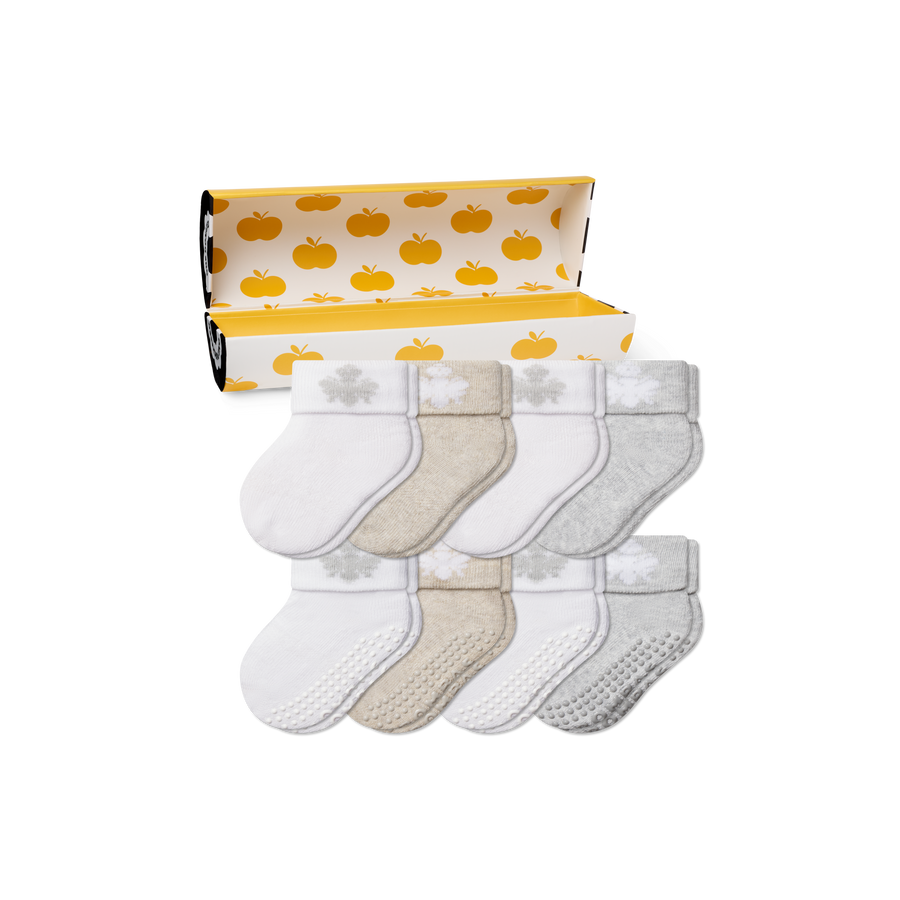 Baby's First Year Sock 8-Pack Gift Box - Gift Weekend Wrap