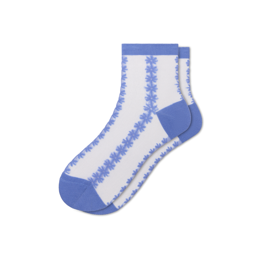 Women’s Sheer Quarter Socks - Steady Crew Support