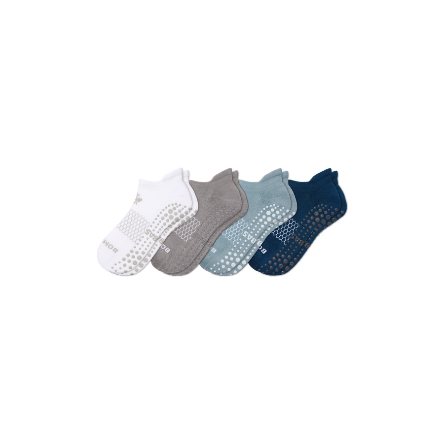 Men's Gripper Ankle Sock 4-Pack - Studio School Cushion
