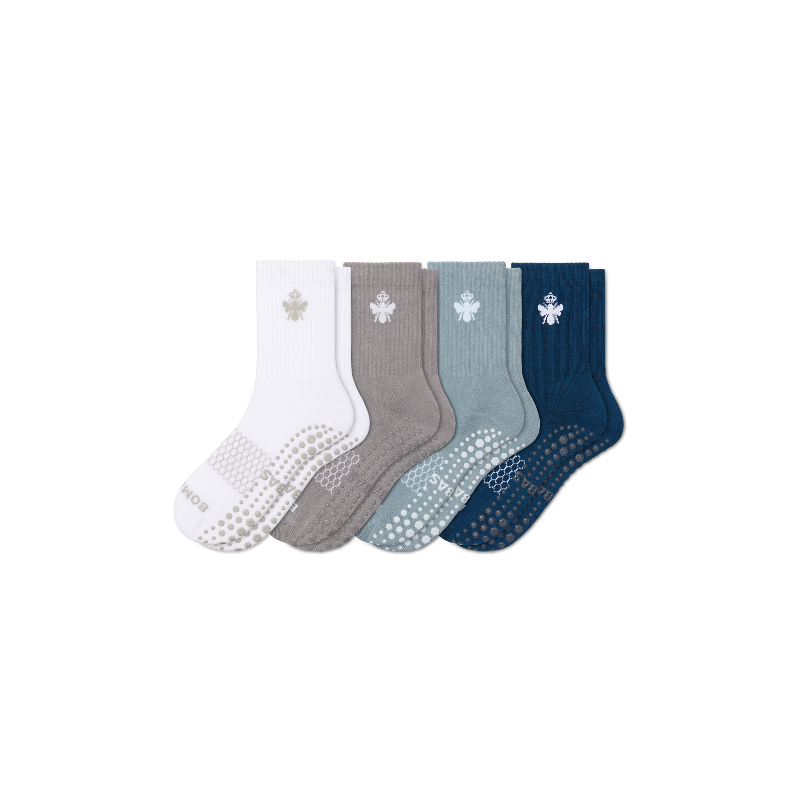 Casual_Grippers Half_Calf - blue_grey_mix L [11417]