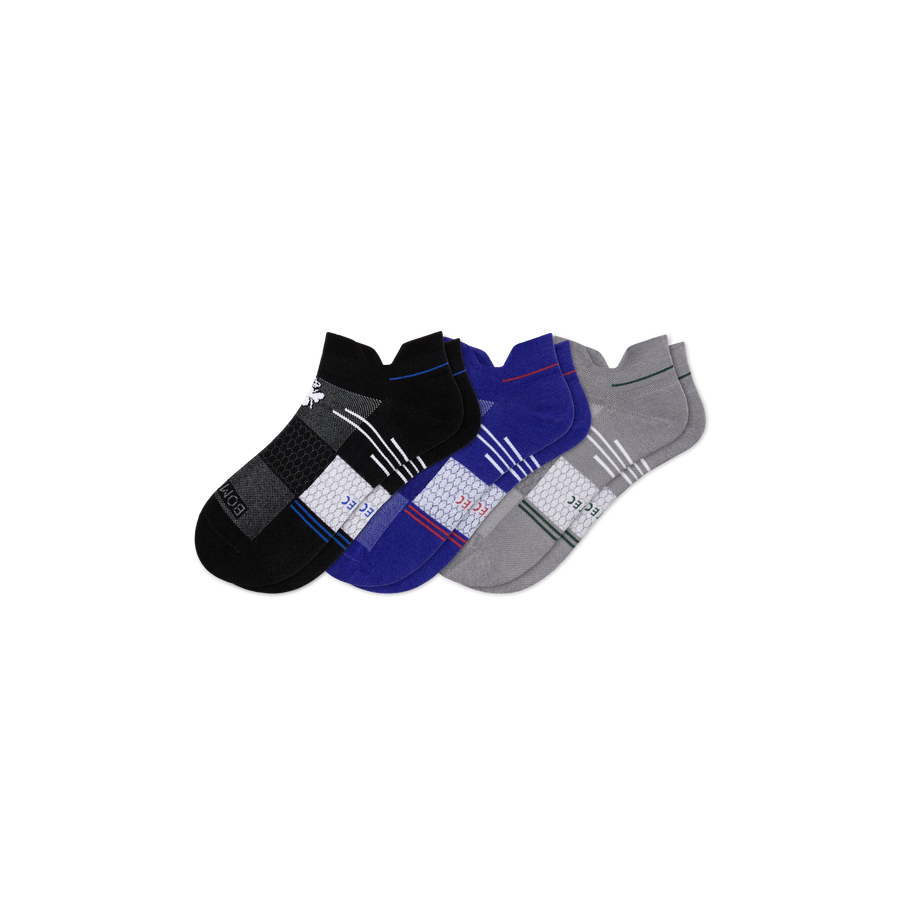 Men's UltraLite Sport Ankle Sock 3-Pack - Active Shift Cushion