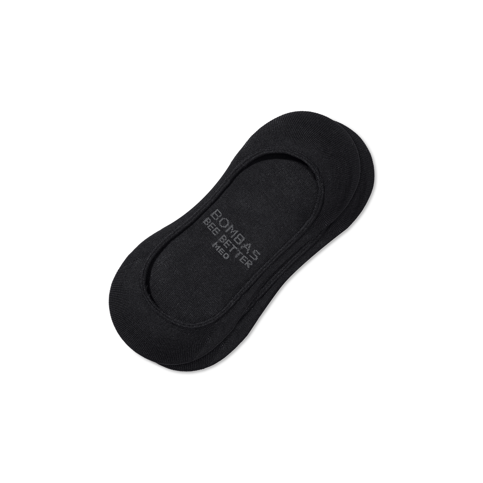 Low-Cut No Show Socks Black L