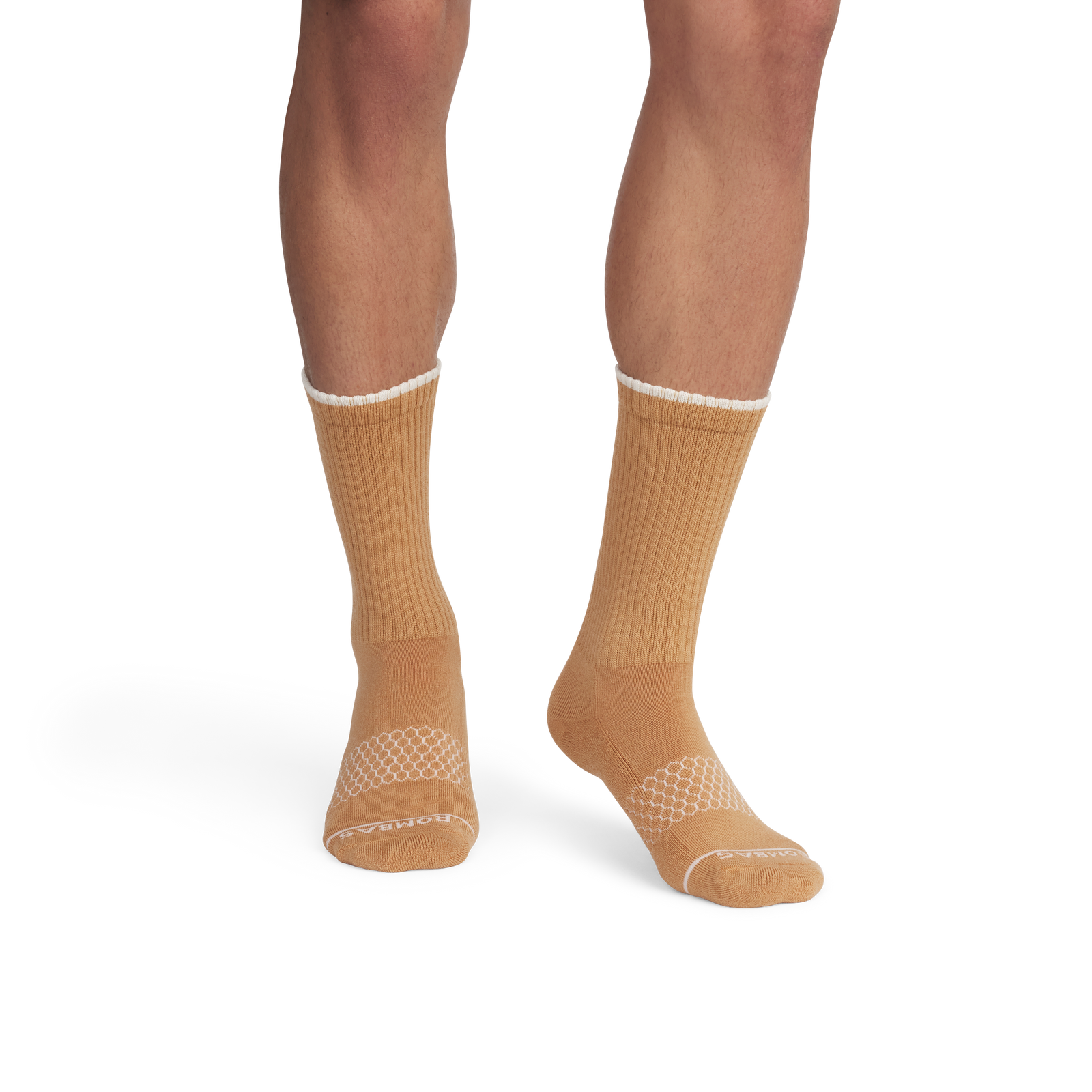 Merino Wool Blend Calf Socks - Desert MO1 [3535]