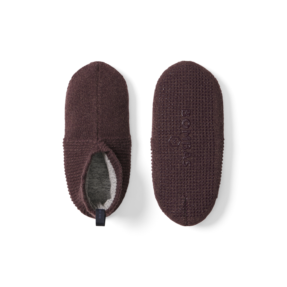 Adult Marl Gripper Slipper - All Spice L [6717]