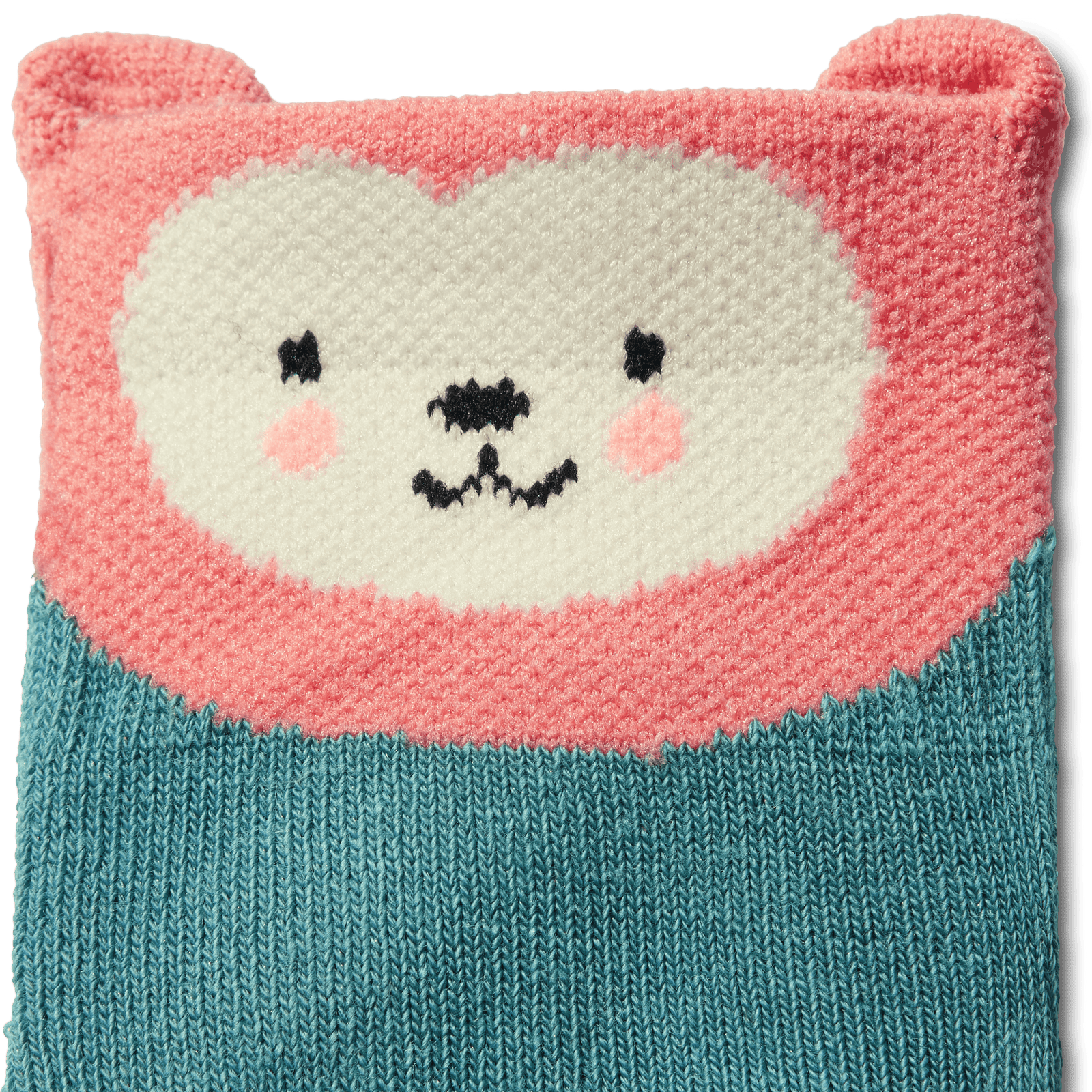 Toddler Conversationals Calf Sock Monkey Marine Detail