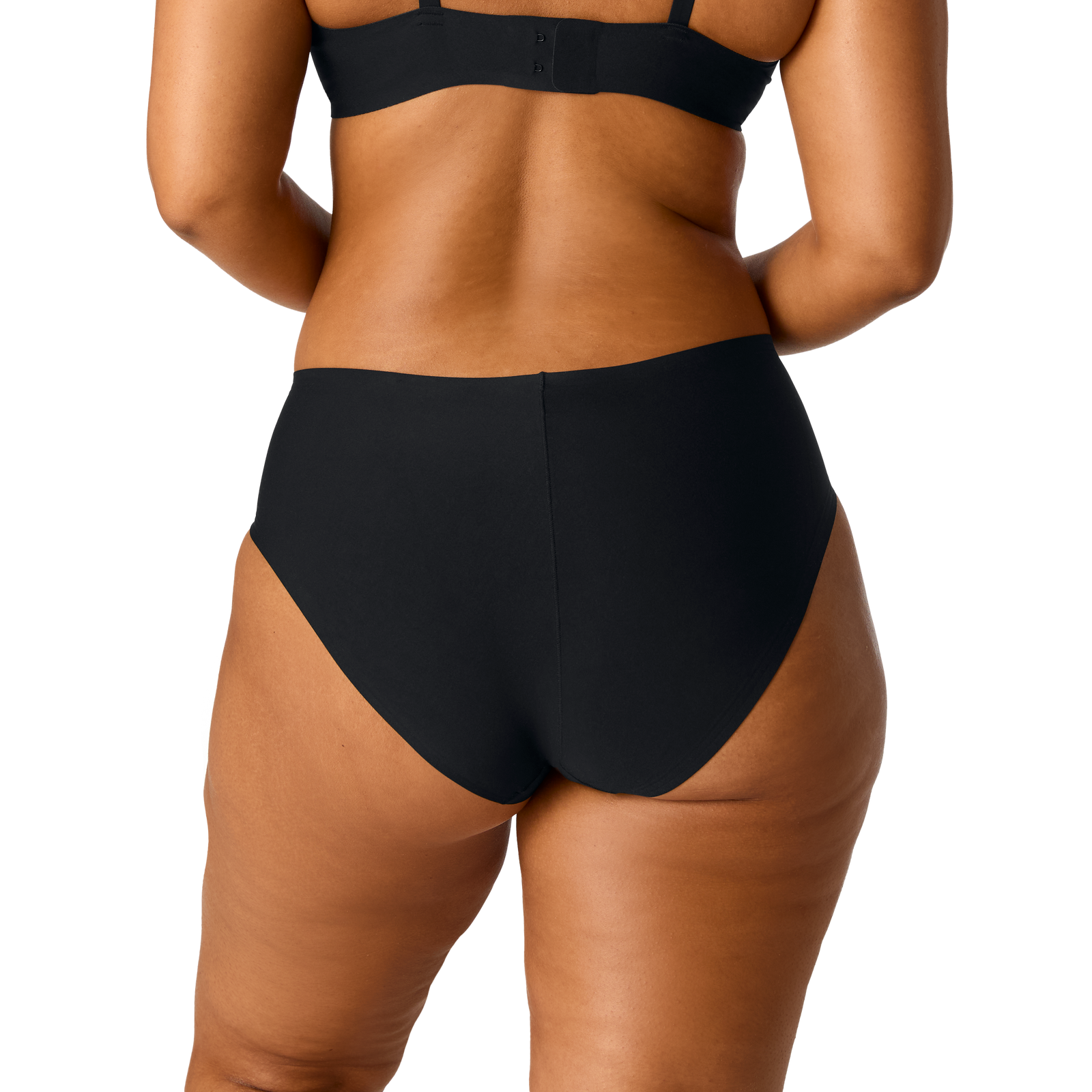 Women's No Show High Rise Brief - Black WO3 [7197] [2024]