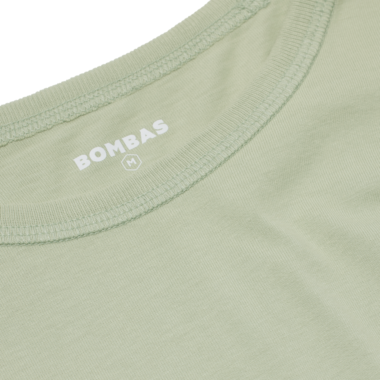 Premium Weight Pocket Crew Neck T-Shirt - Mica Sage Detail [7248]