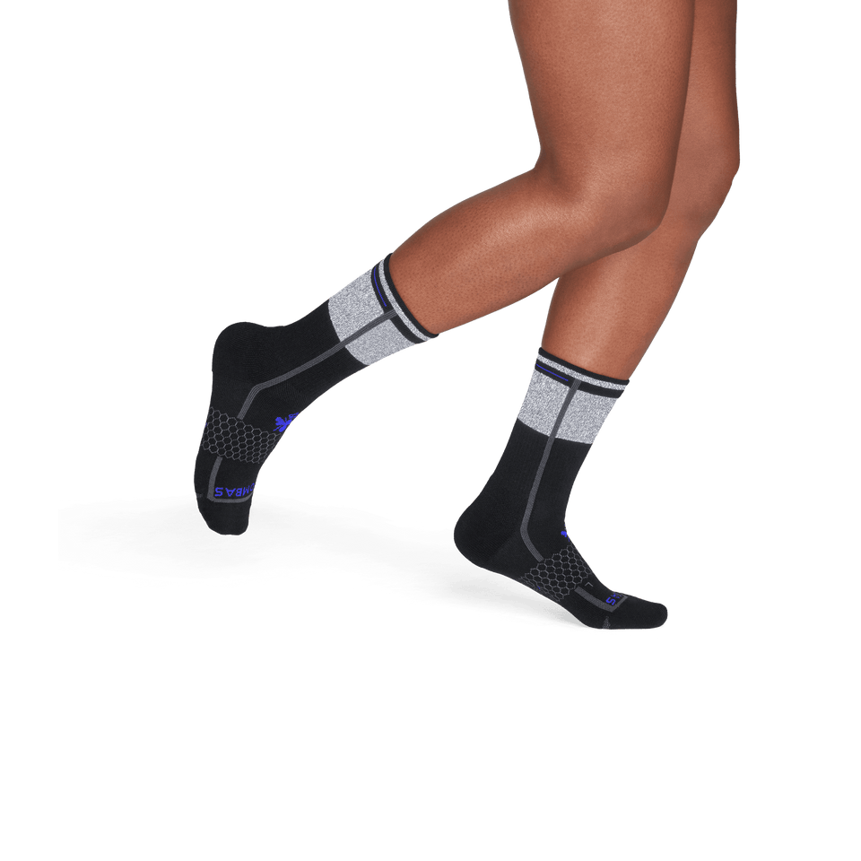 Reflective All Purpose Calf Socks black-WO-4-transparent
