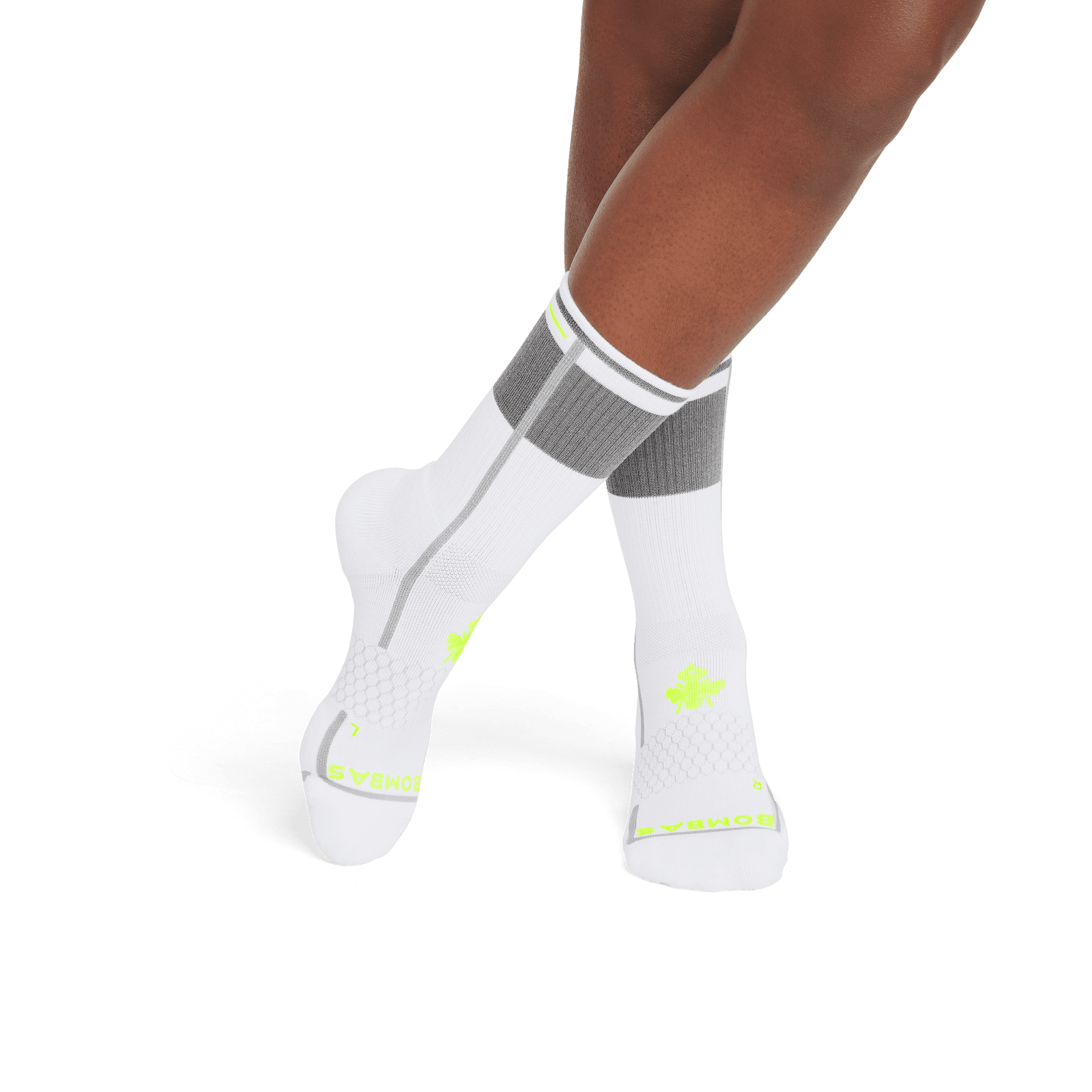 Reflective All Purpose Calf Socks white-WO-2-transparent