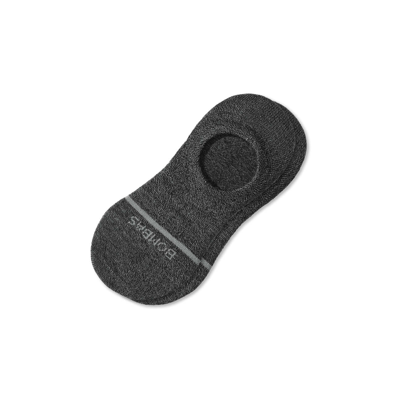 Lightweight Merino Wool Blend No Show Socks charcoal-layflat-1-transparent