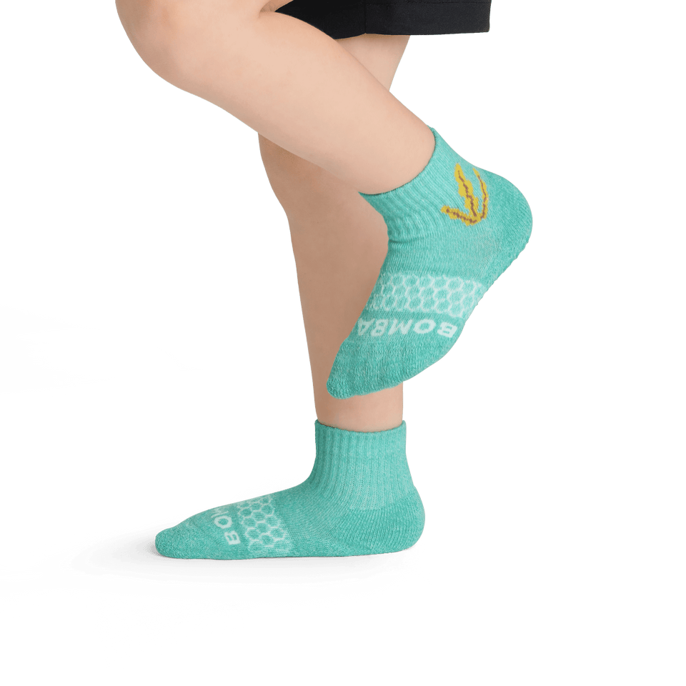 Toddler Gripper Calf Socks fairaqua-2-transparent