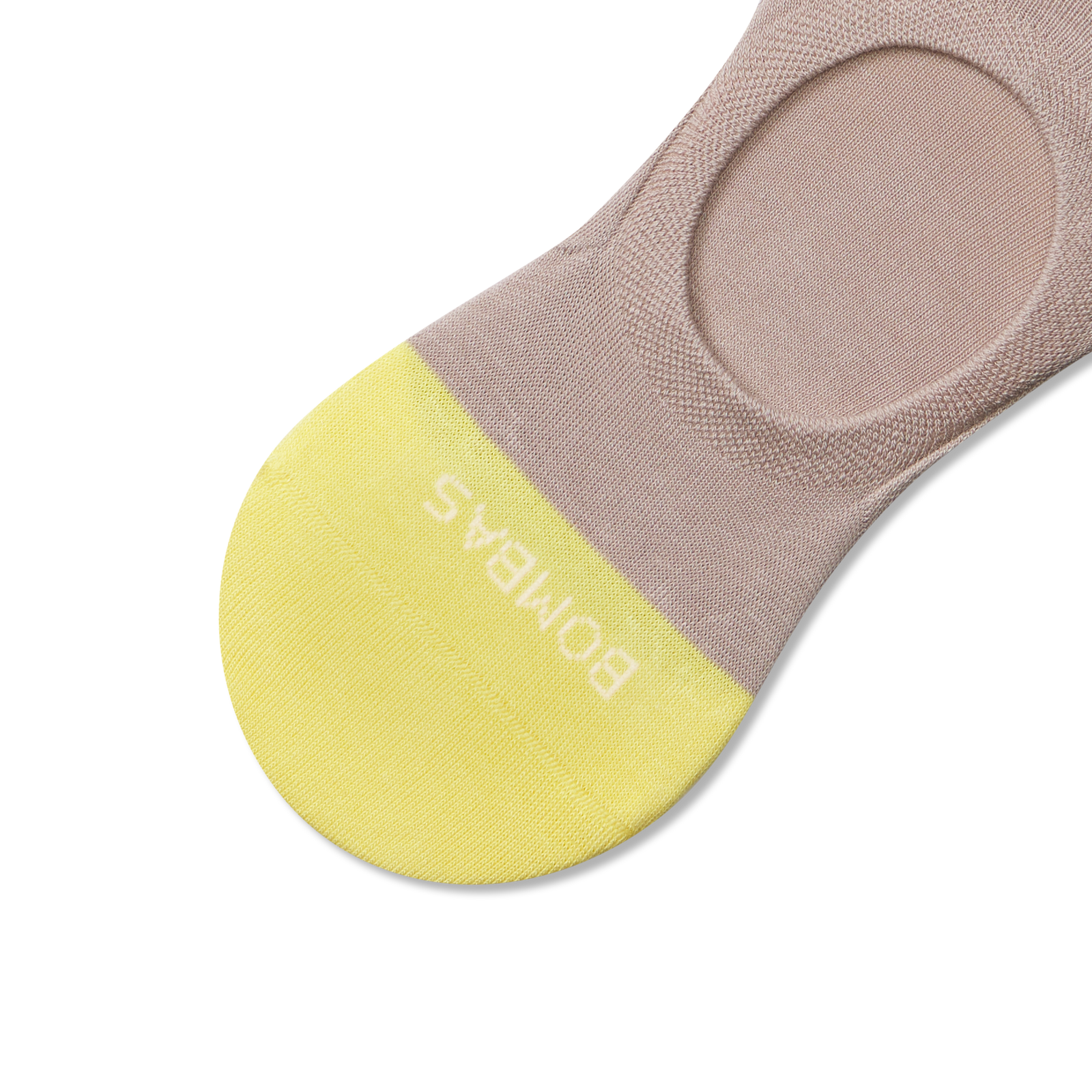 Lightweight No Show Socks - natural taupe Detail [7555]