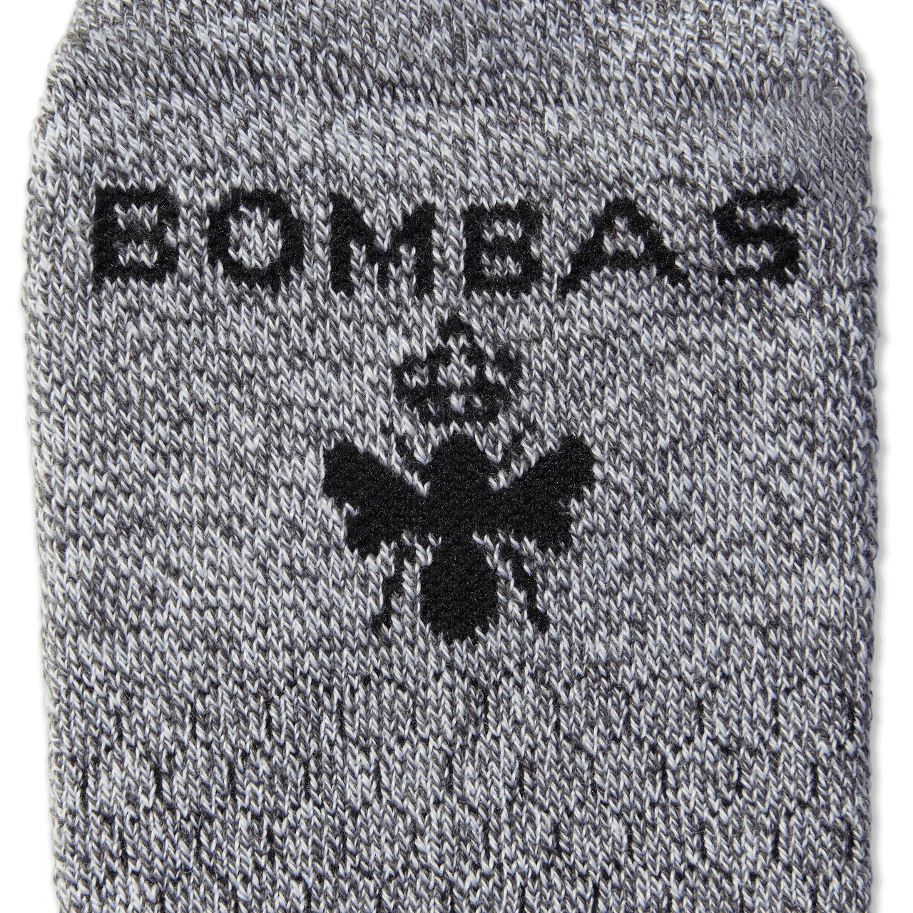 Performance Compression Ankle Socks (20-30mmHg) Charcoal Detail