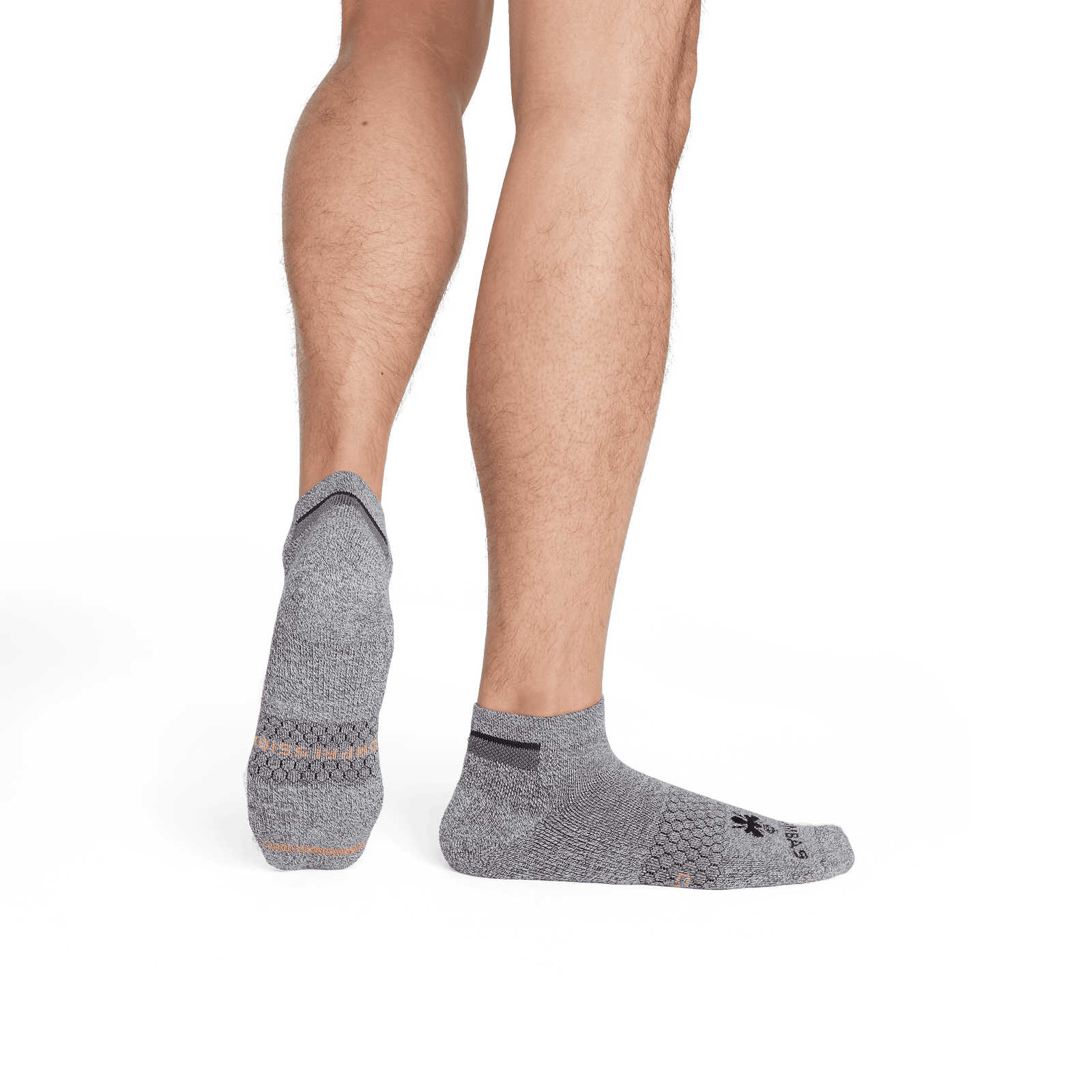 Performance Compression Ankle Socks (20-30mmHg) Charcoal MO2