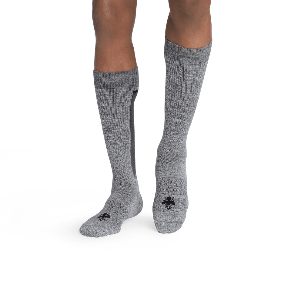 Performance Compression Knee High Socks (20-30mmHg) Charcoal MO1