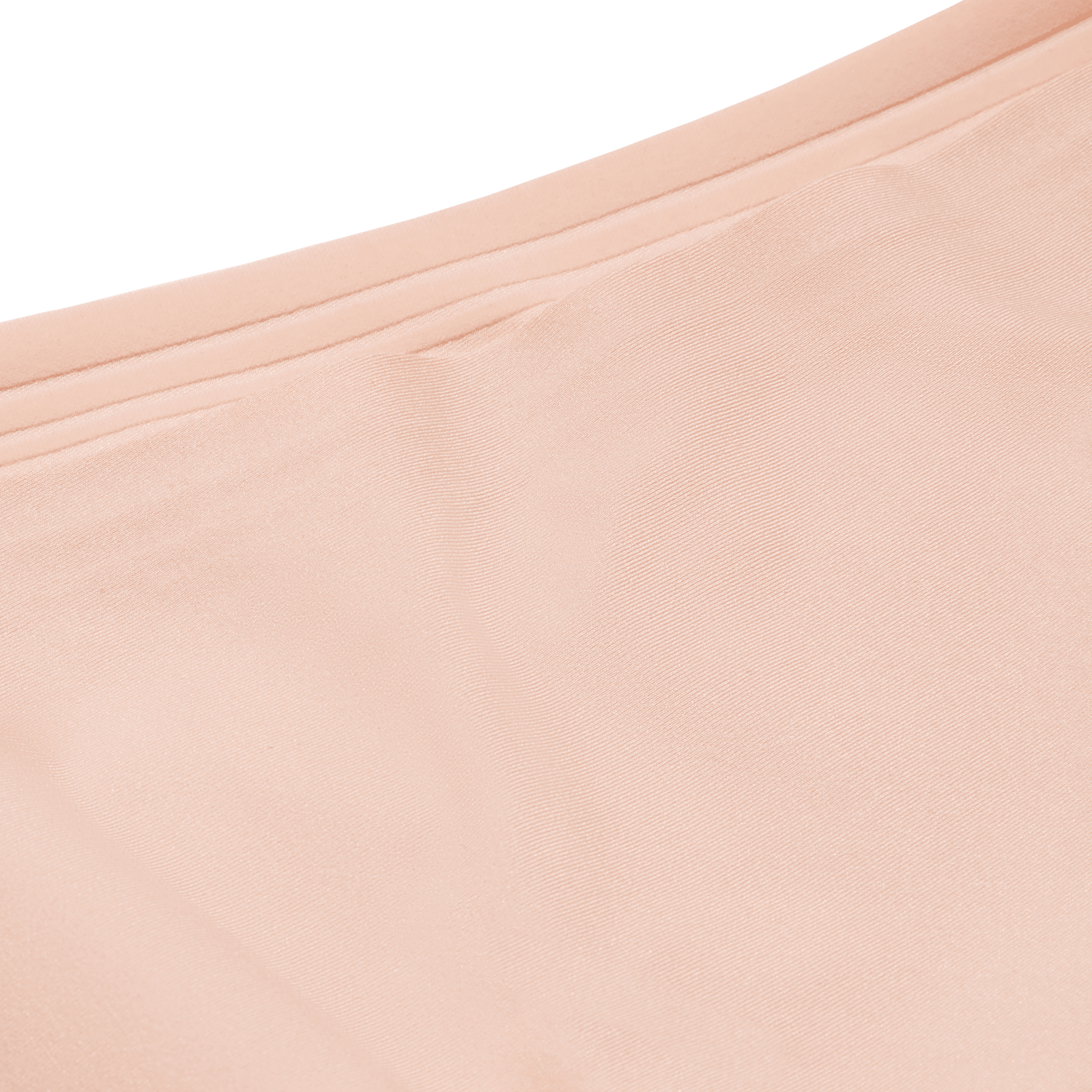 Women’s No Show High Rise Boyshort - Pink Sandstone - Detail [7691]