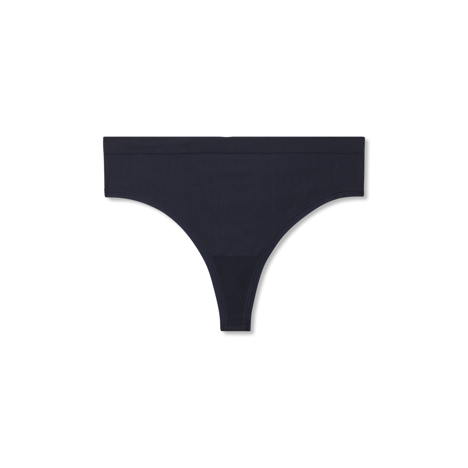 Women's Seamless Thong - Midnight Navy L [7714]