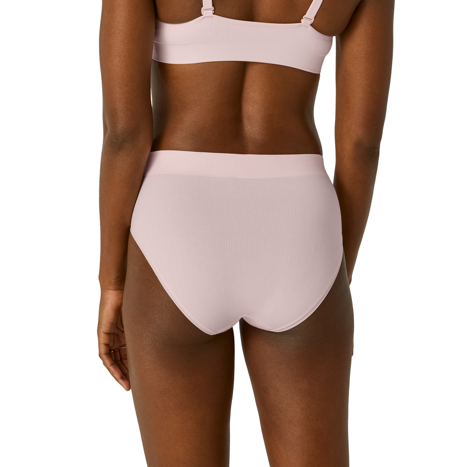 Seamless High Rise Brief - Blush WO2 [7718]