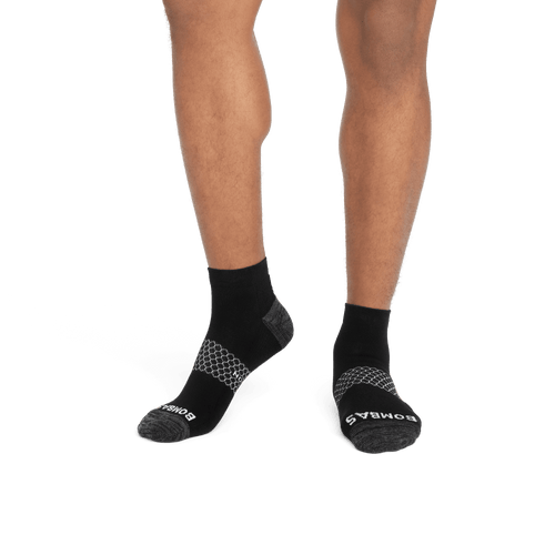 Ankle Compression Socks - Black - MO1 [7761]