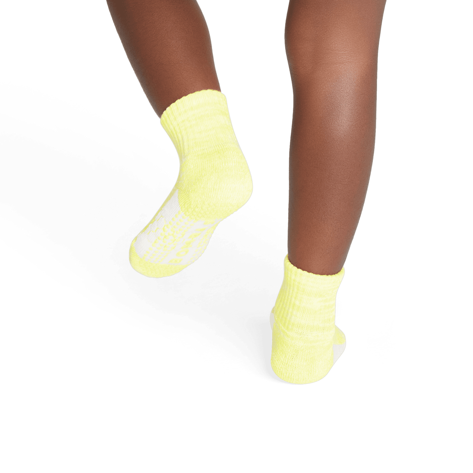 Two Tone Gripper Calf Socks - Chartreuse TO1 [7808]