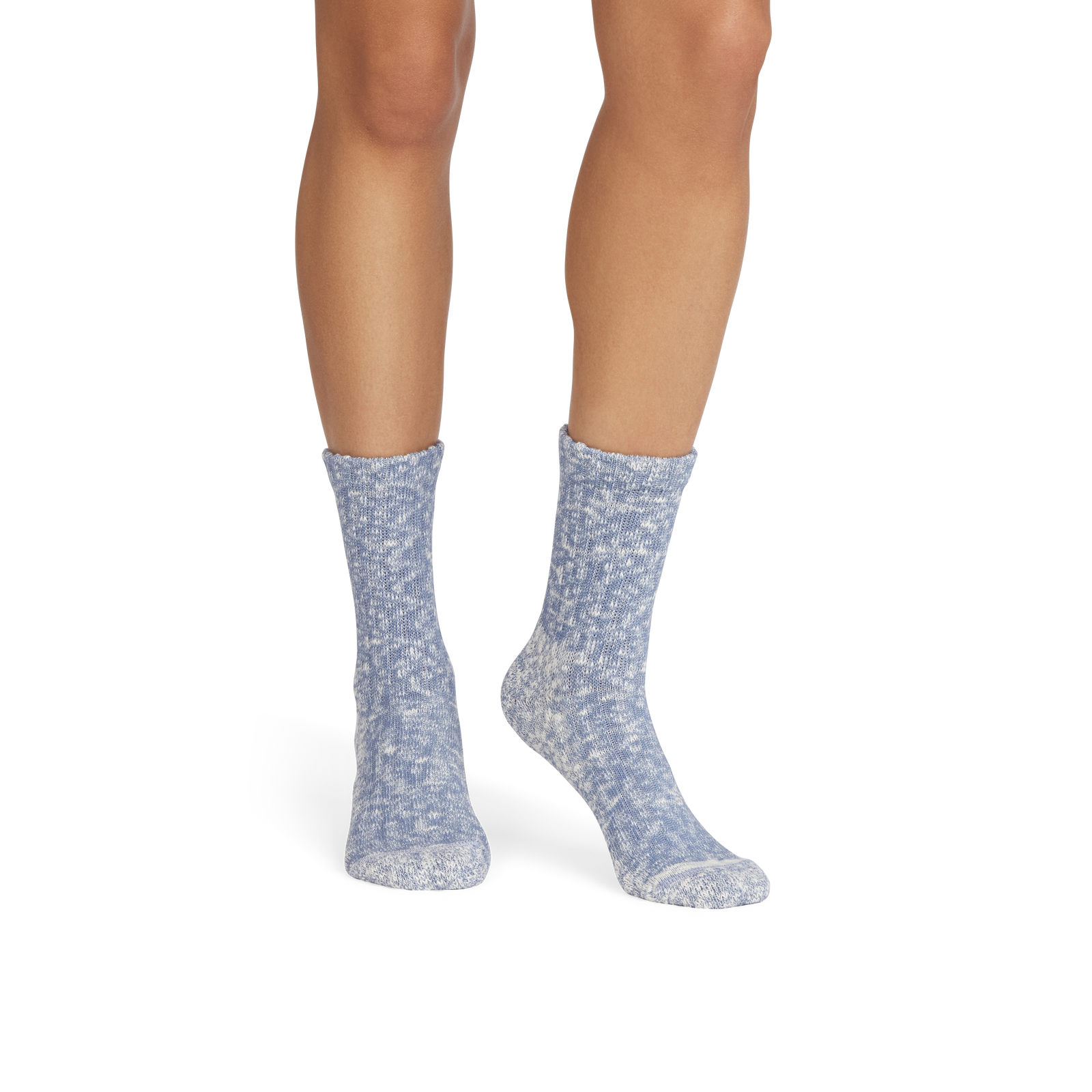 Chunky Ragg Half Calf Socks - blue smoke WO1 [7811]