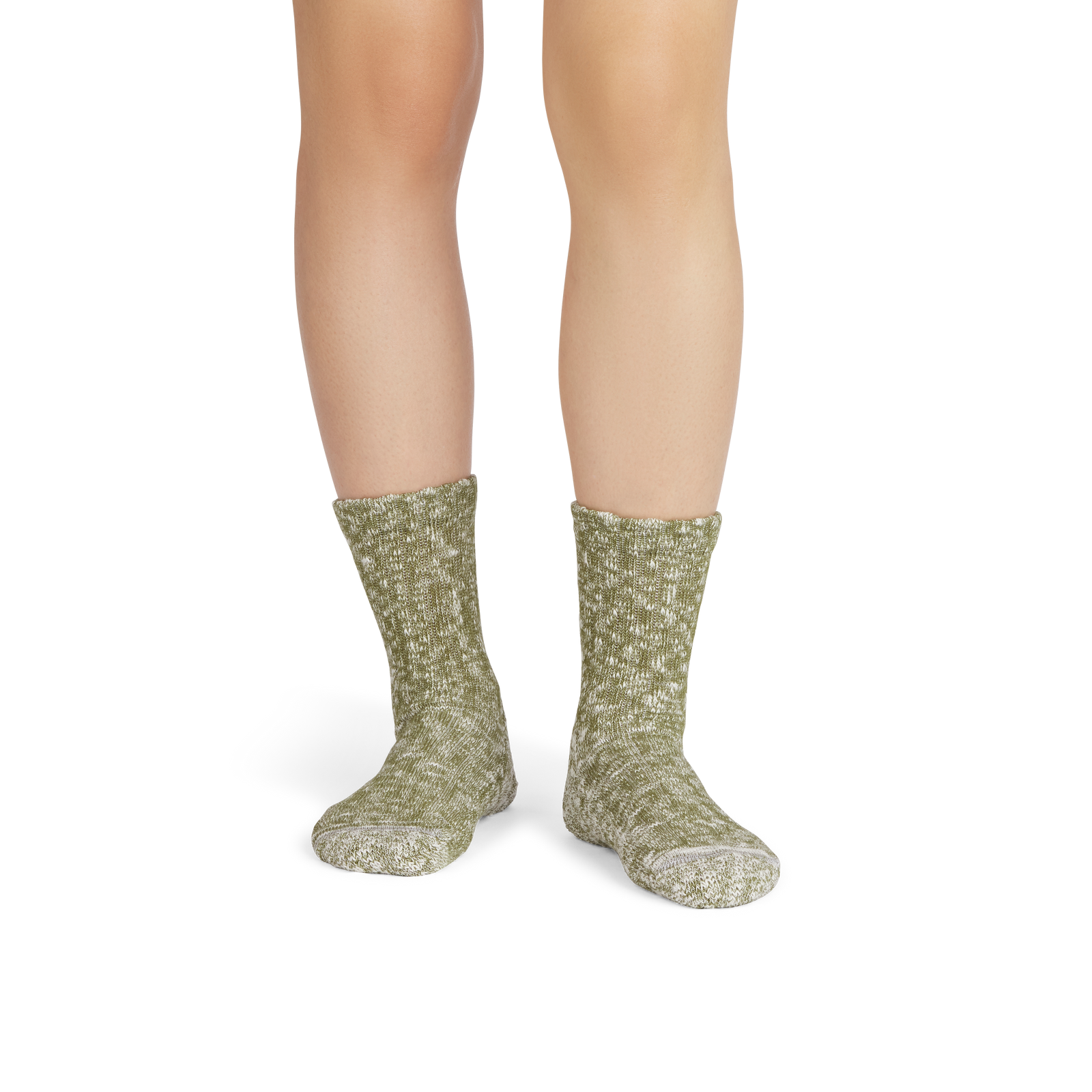 Chunky Ragg Half Calf Socks - field green WO1 [7811]