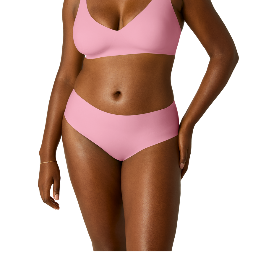 Women's No Show Hipster - Clean Flex Comfort