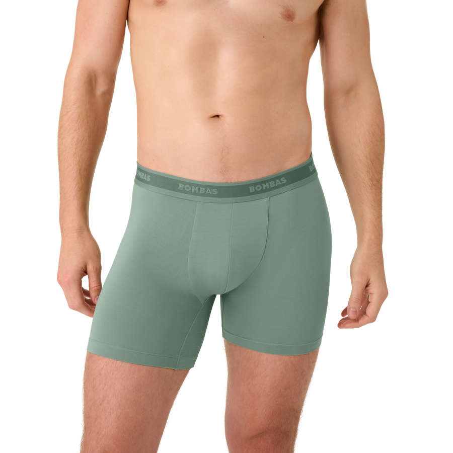 Men's Soft Flex Boxer Brief 6" - Smooth Base Layer