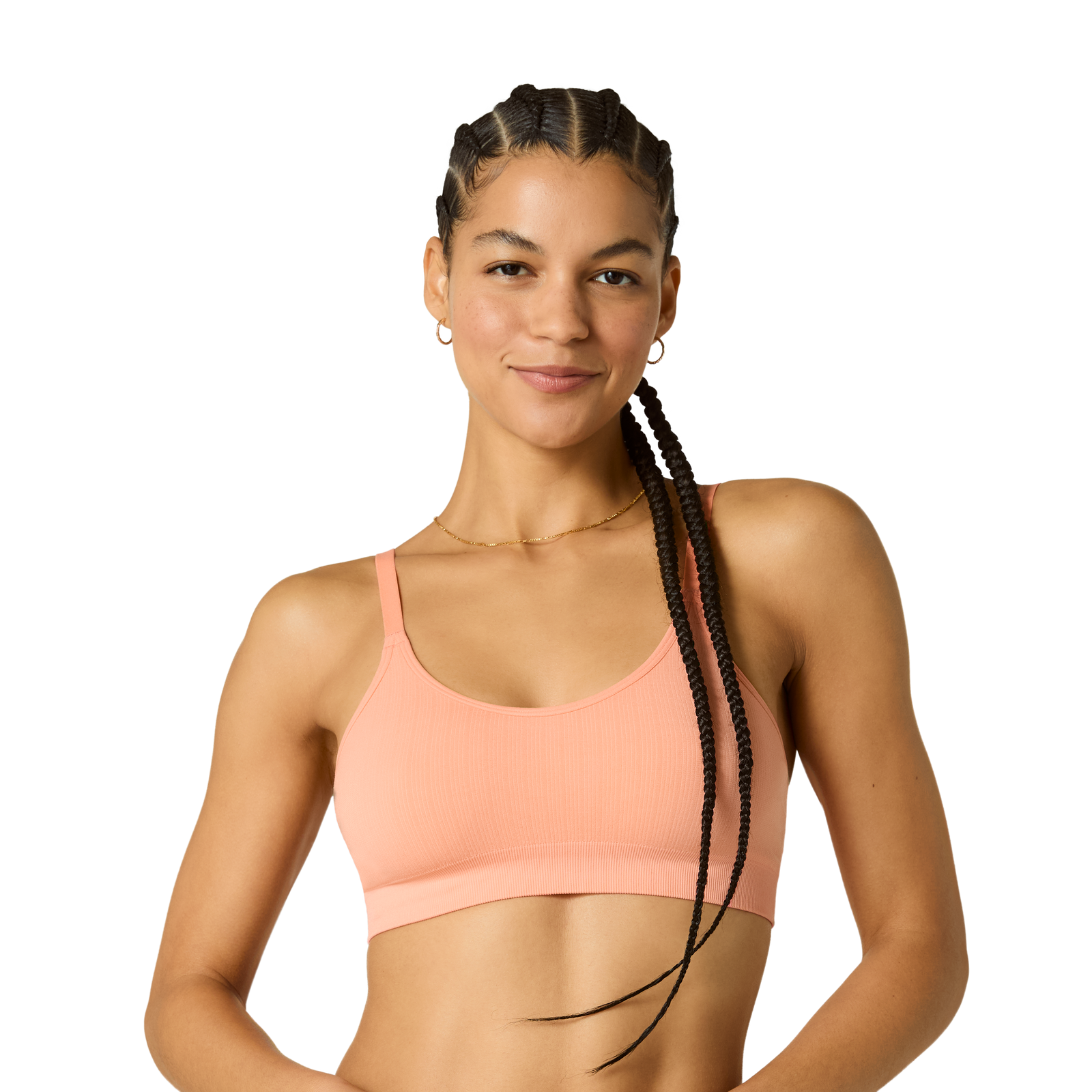 Seamless Scoop Bralette - Guava WO1 [8343]