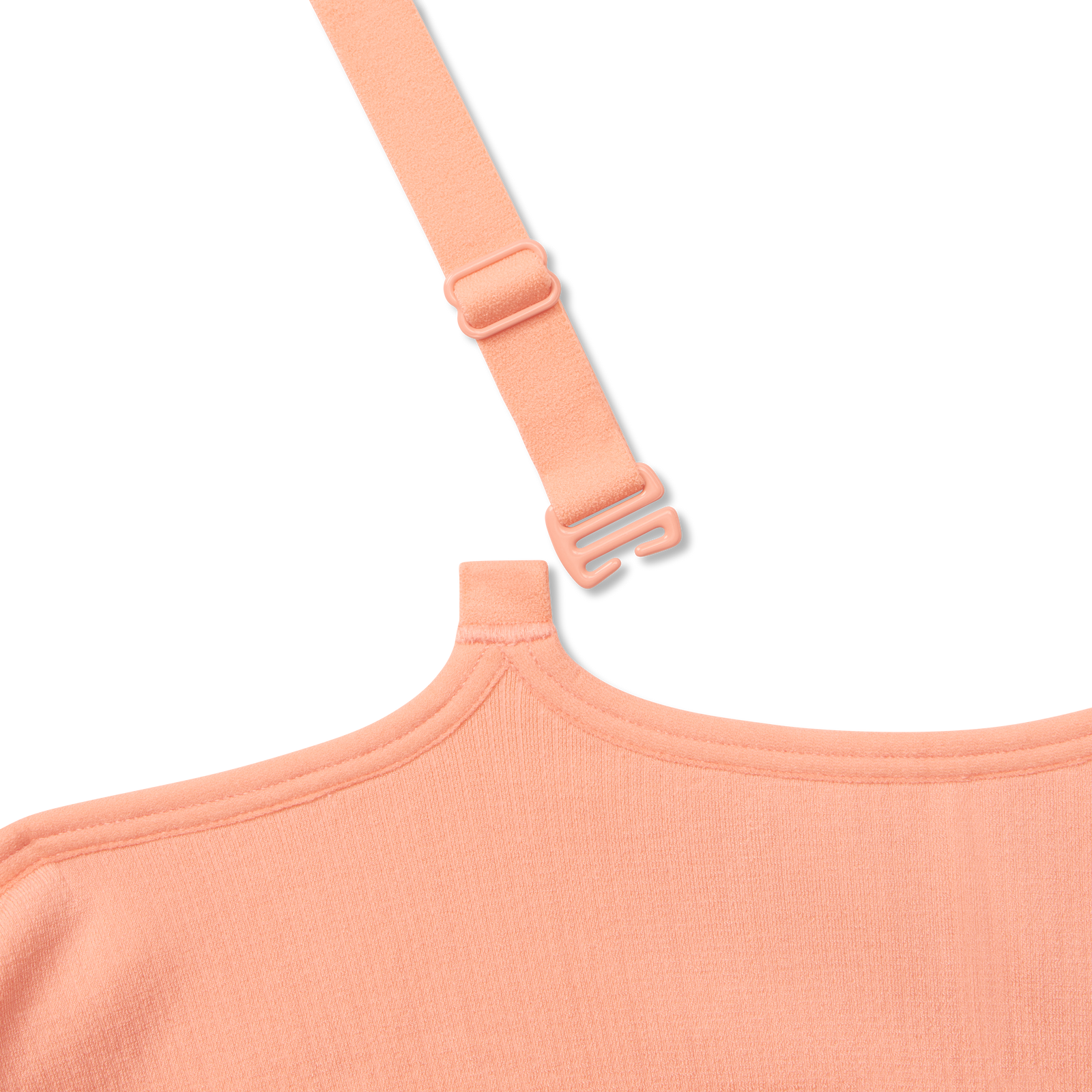 Women's Seamless Scoop Bralette - Guava Detail [8343]