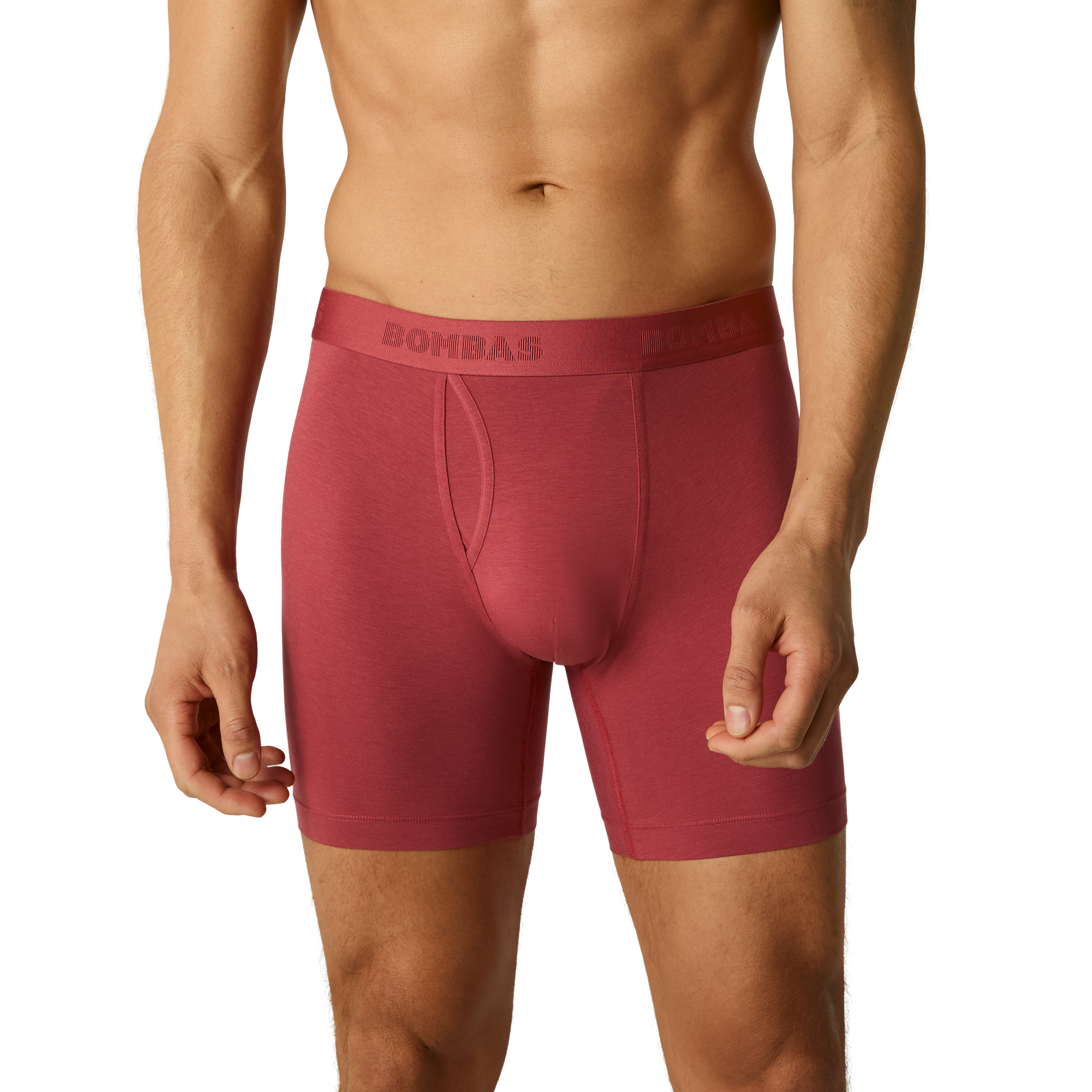 Cotton Modal Blend Boxer Brief - Cinnabar MO1 [8470]
