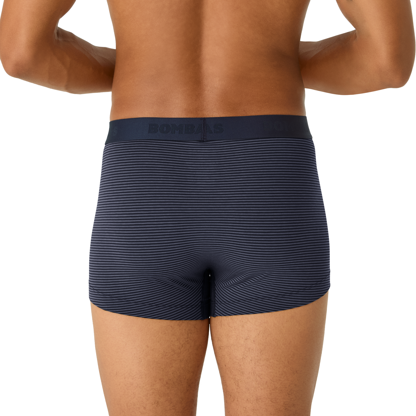 Cotton Modal Blend Trunk - Midnight Navy / Washed Black Micro Stripe MO3 [8472]