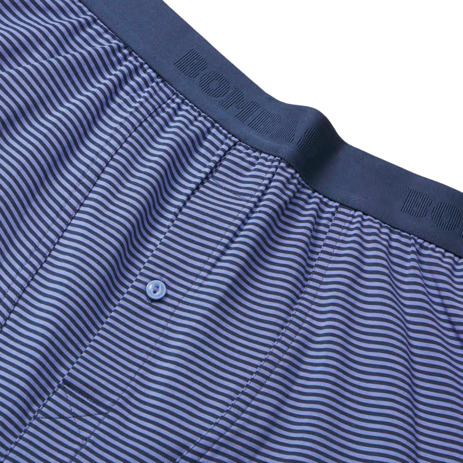 Cotton Modal Blend Boxer Brief - PERI SKY / TIDAL NAVY MICRO STRIPE Detail [8473]