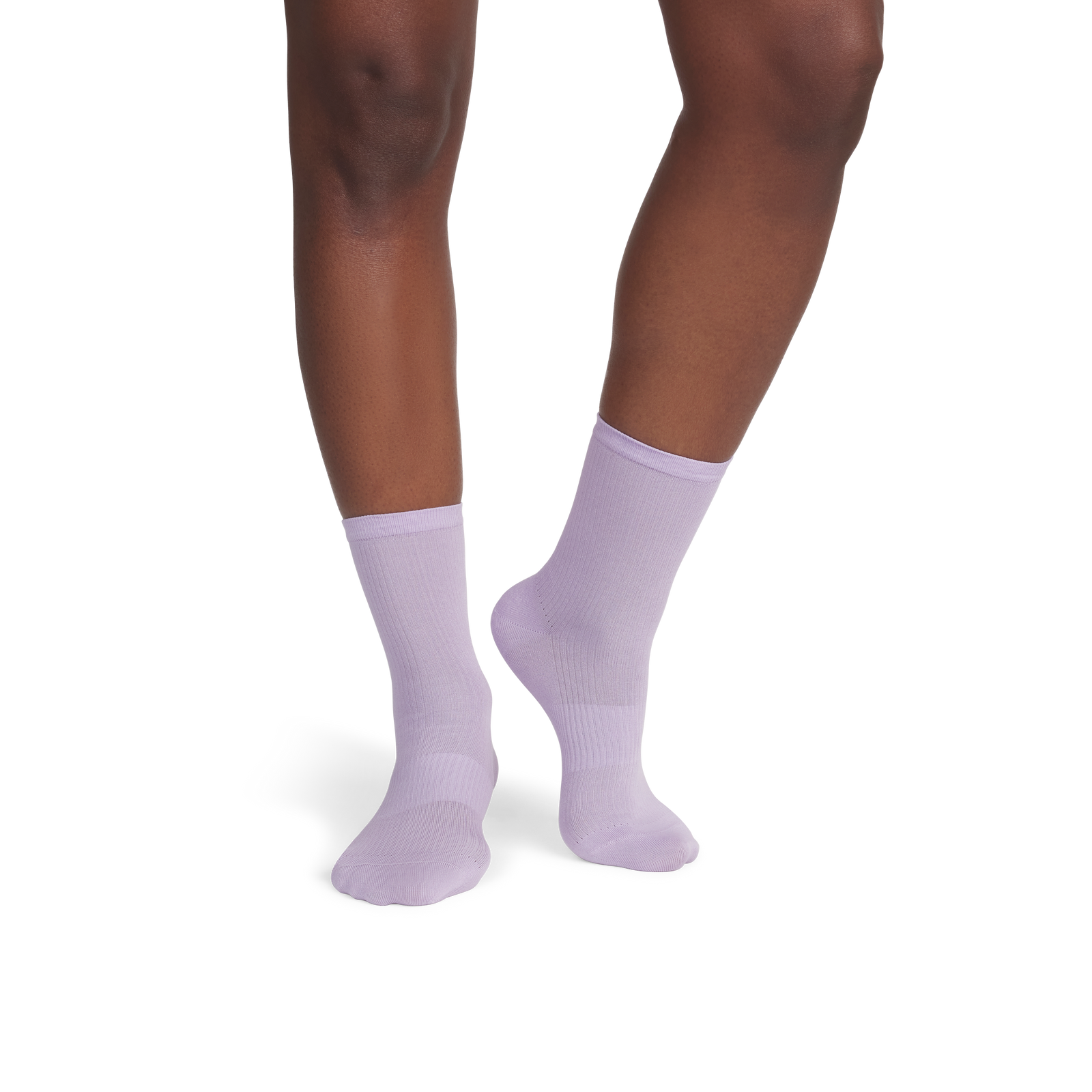 Featherweight Half Calf Socks - Pastel Lavender WO1 [8593]