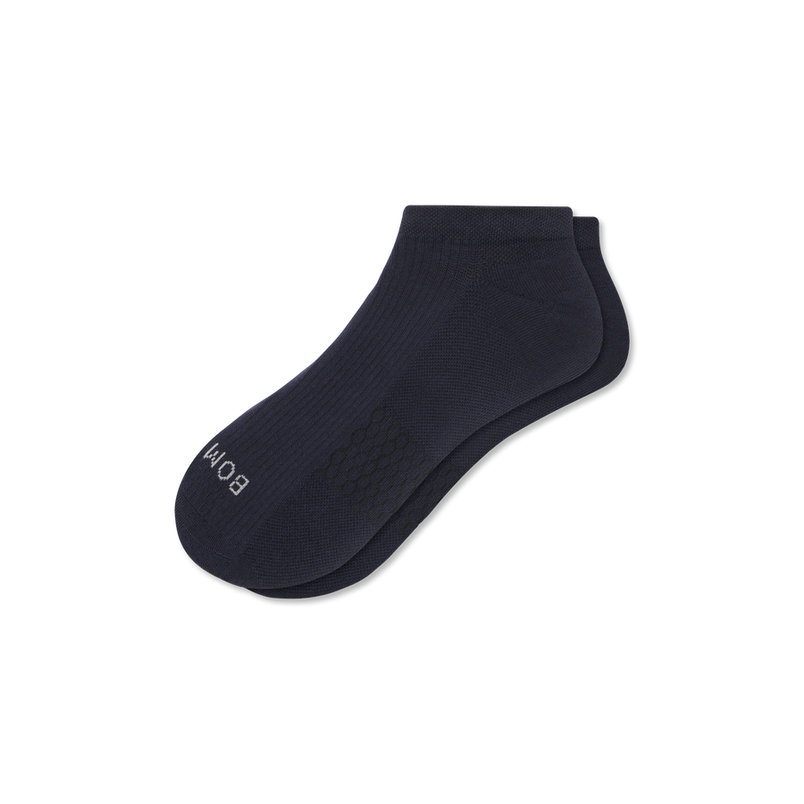Men's Modern Rib Ankle Socks - Cushion No Show Comfort